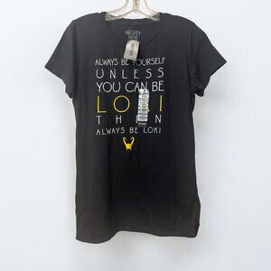 NWT Hot Topic Women's Marvel Always Be Lowki Verb T Size XL‎